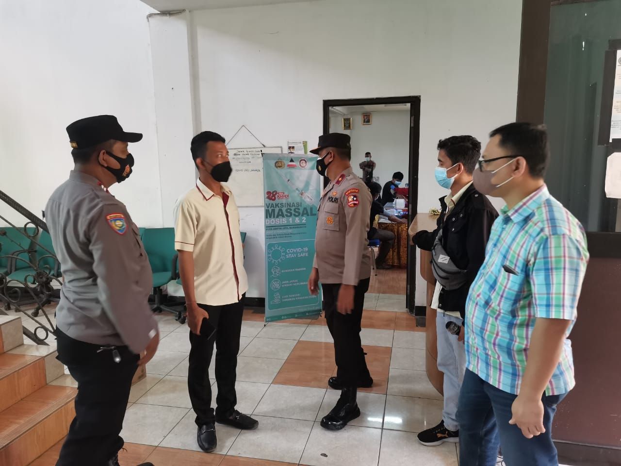 podiumnews.com-Semarak HUT 28 Tahun, PP KMHDI Lakukan Vaksinasi Massal 